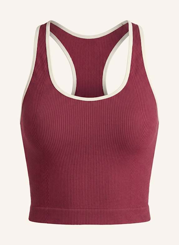 Wilson Everyday Brami Crop-Top DUNKELROT