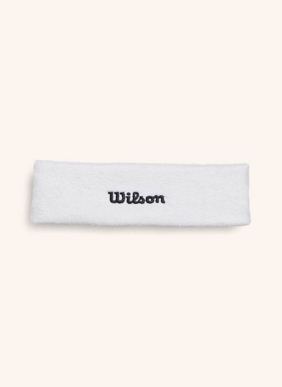 Wilson Stirnband TERRY LOGO HEADBAND WEISS