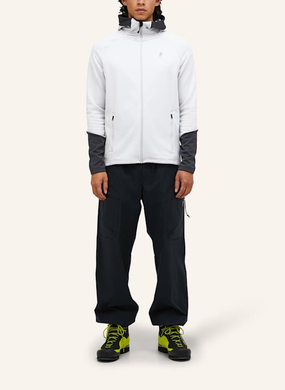 Peak Performance Softshell-Jacke RIDER WEISS/ SCHWARZ