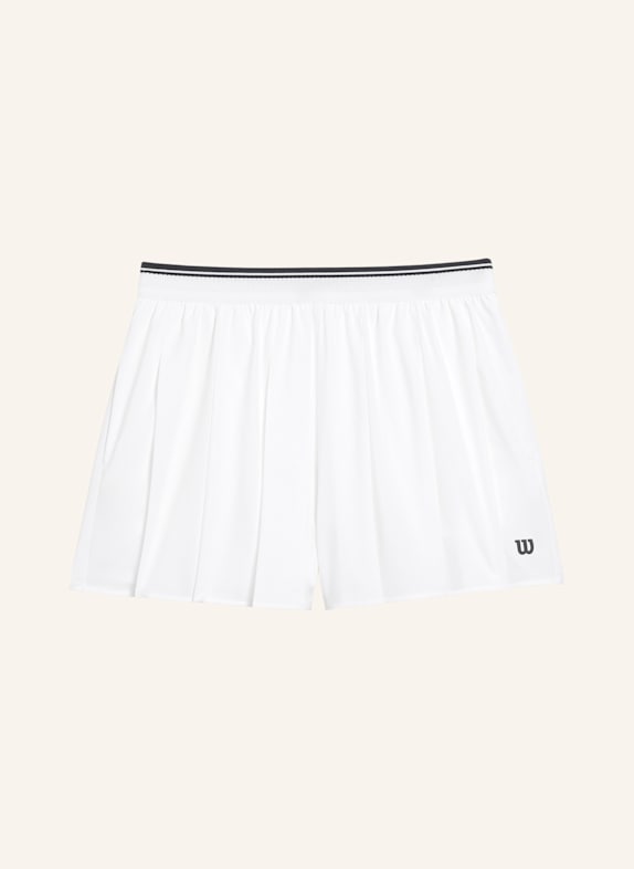 Wilson Tennisrock VELOCITY PLEATED LINED SHORT WEISS