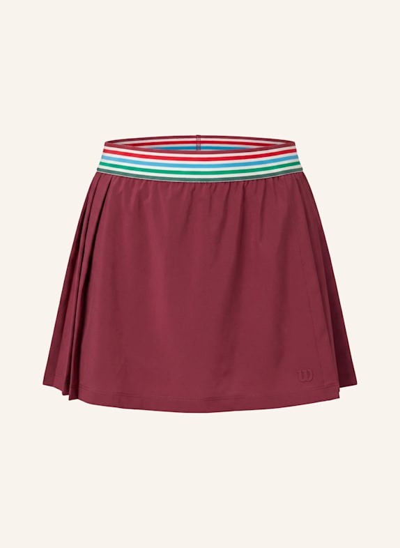 Wilson Tennisrock CROSS COURT SKIRT DUNKELROT