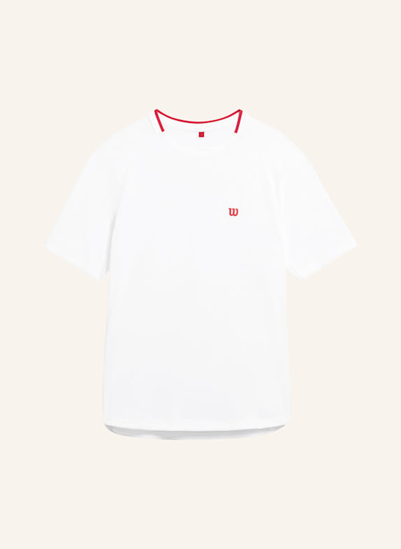 Wilson Serve Out Tee Shirt WEISS