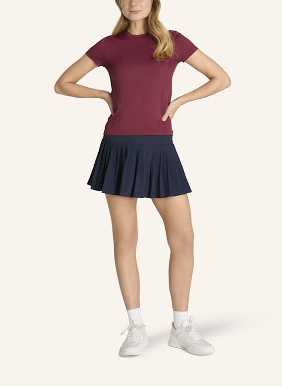 Wilson Shirt PRO SEAMLESS TEE DUNKELROT