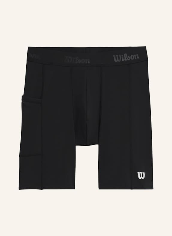 Wilson Compression Short Sportshorts SCHWARZ