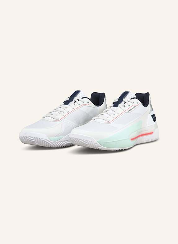 Wilson Rush Tour 5 Clay Tennisschuh MINT/ WEISS