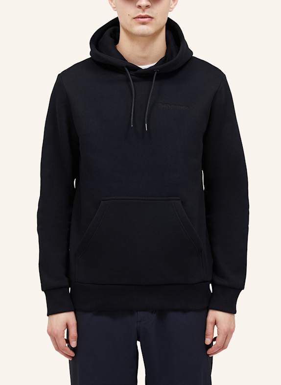 Peak Performance M Original Small Logo Hood Kapuzensweatshirt SCHWARZ
