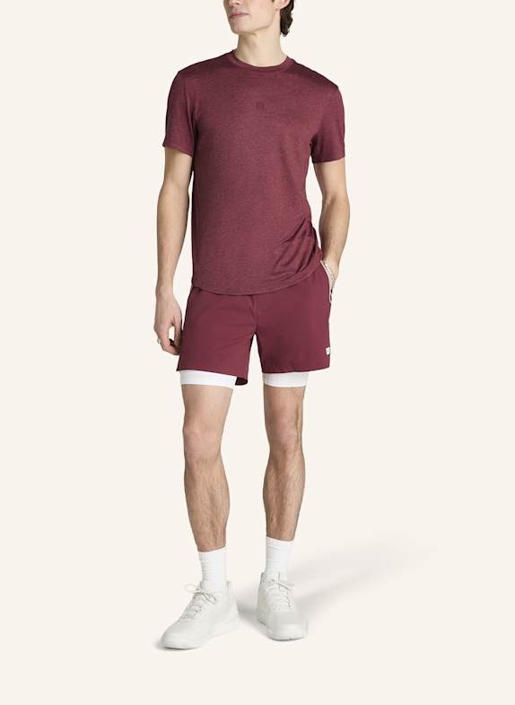 Wilson Sportshorts TENNIS VOLLEY SHORT 6IN DUNKELROT
