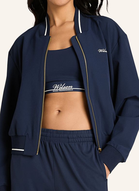 Wilson Bomberjacke W PENN BOMBER BLAU