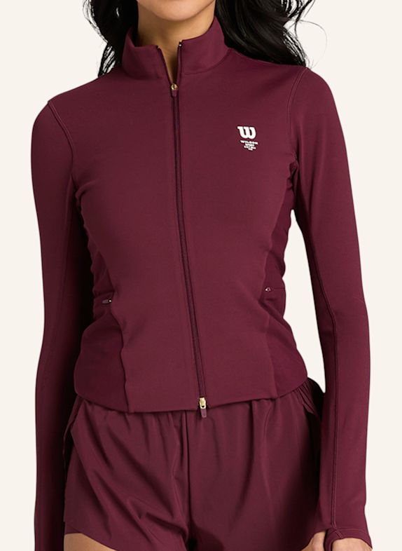 Wilson Sweatshirtjacke W COURT 1 JACKET ROT