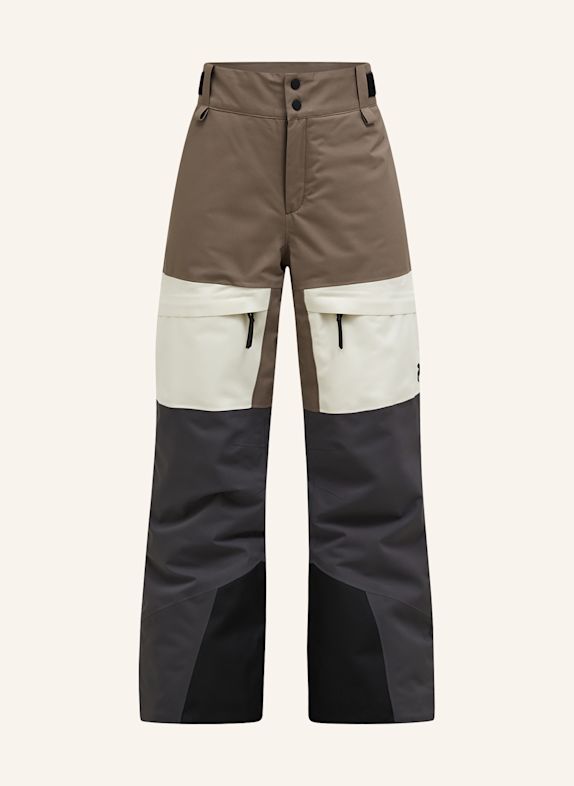 Peak Performance Jr Gravity Hipe® 2L Insulated Shell Pants Skihose HELLBRAUN