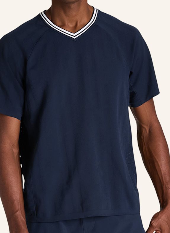 Wilson Shirt M SYSTEMS RALLY TEE BLAU