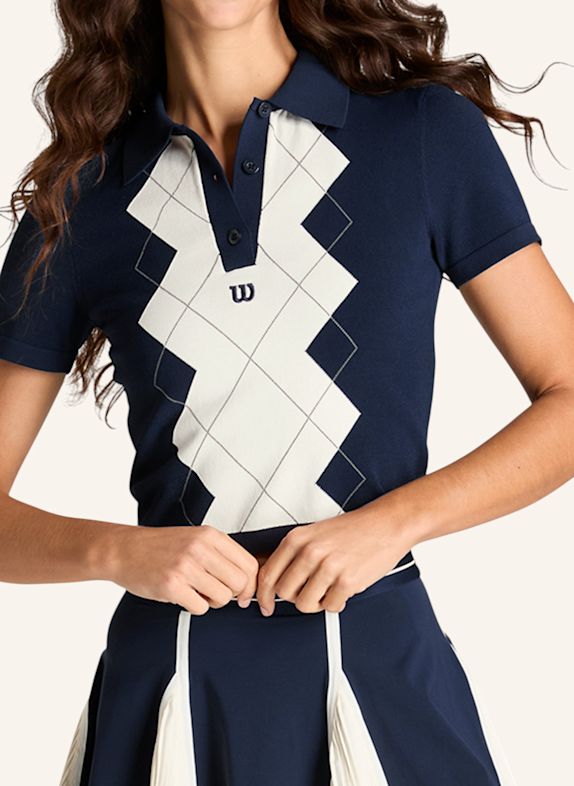 Wilson Poloshirt W ASTOR CLASSIC POLO BLAU