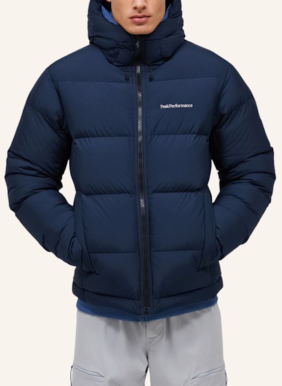 Peak Performance M Rivel Down Puffer Jacket Daunenjacke DUNKELBLAU
