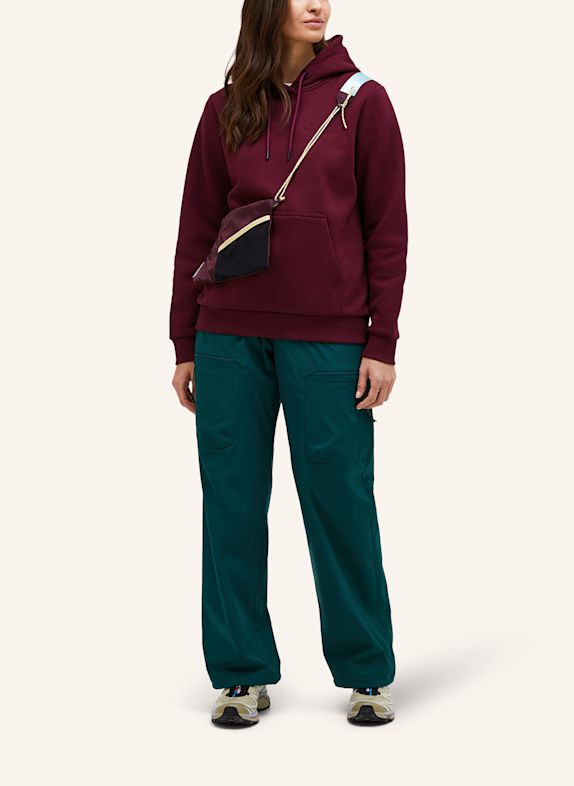 Peak Performance Hoodie DUNKELROT