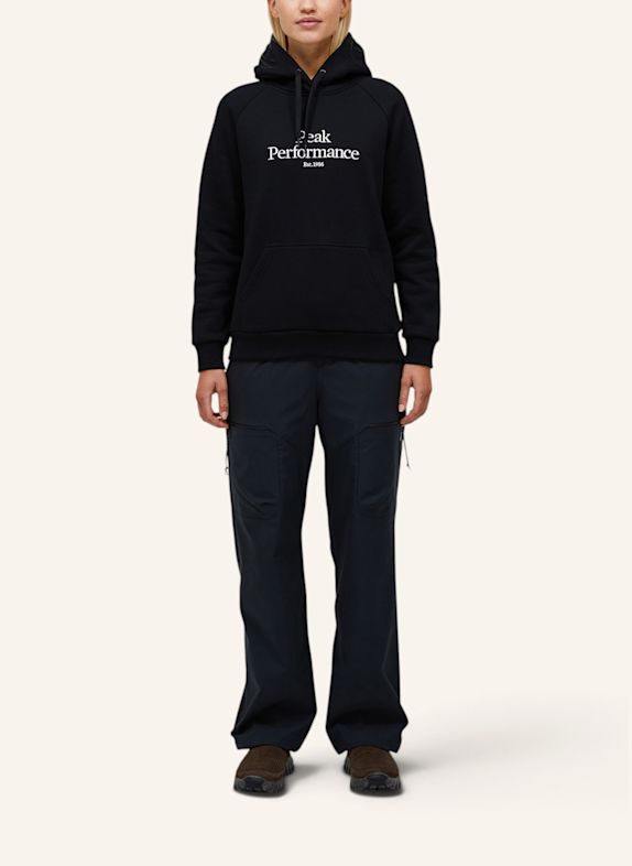 Peak Performance Hoodie SCHWARZ