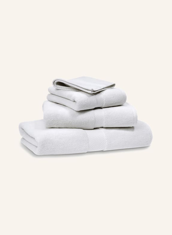 RALPH LAUREN HOME Gästehandtuch AVENUE WEISS