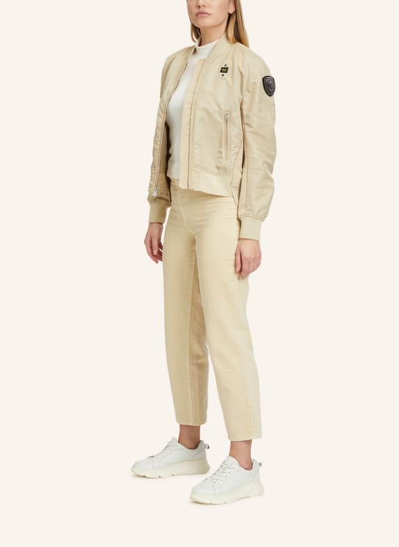 Blauer Blouson