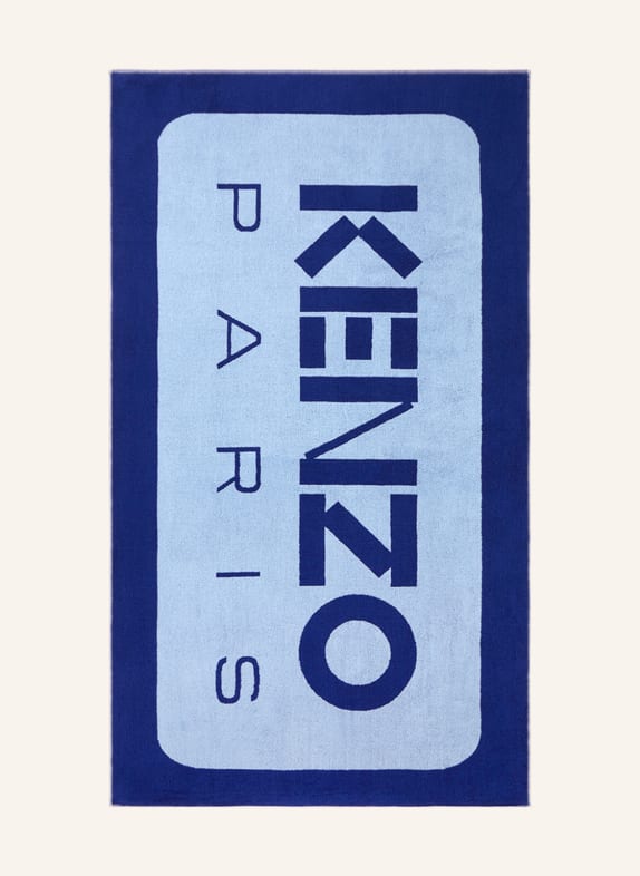 KENZO HOME Strandhandtuch KLABEL STRANDTUCH DUNKELBLAU