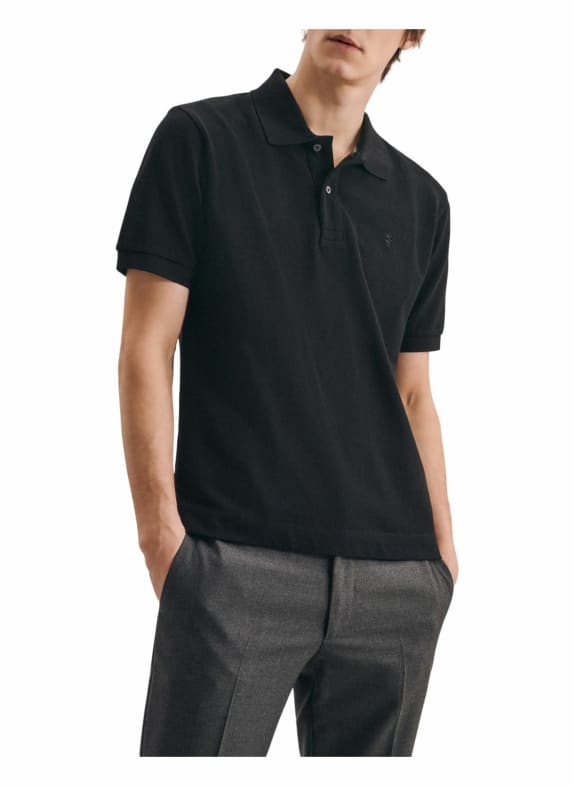 seidensticker Polo-Shirt, Polo Regular Fit SCHWARZ