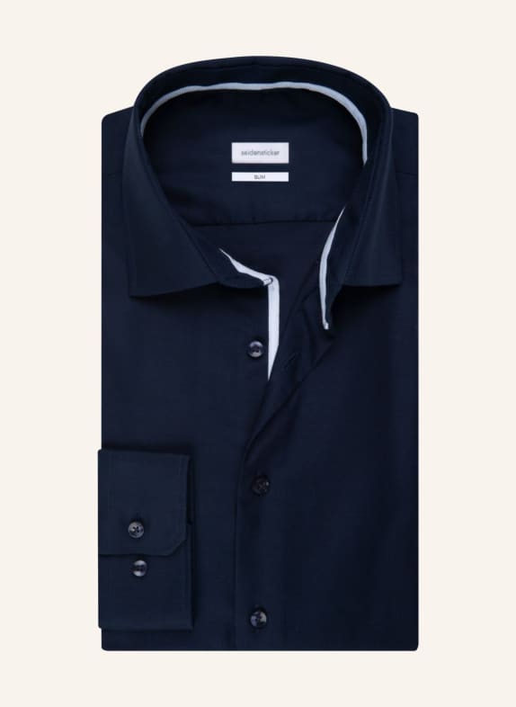 seidensticker Business Hemd Slim Fit DUNKELBLAU