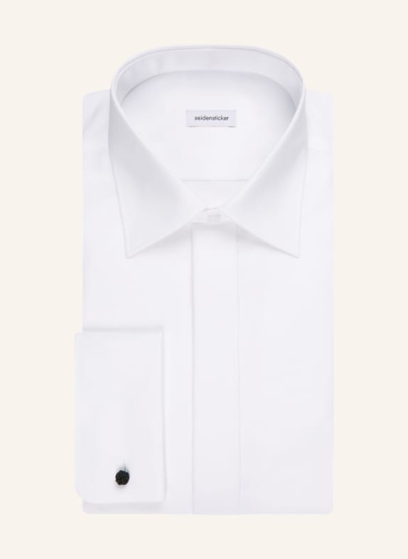 seidensticker Smoking-Hemd Regular Fit mit Umschlagmanschette WEISS