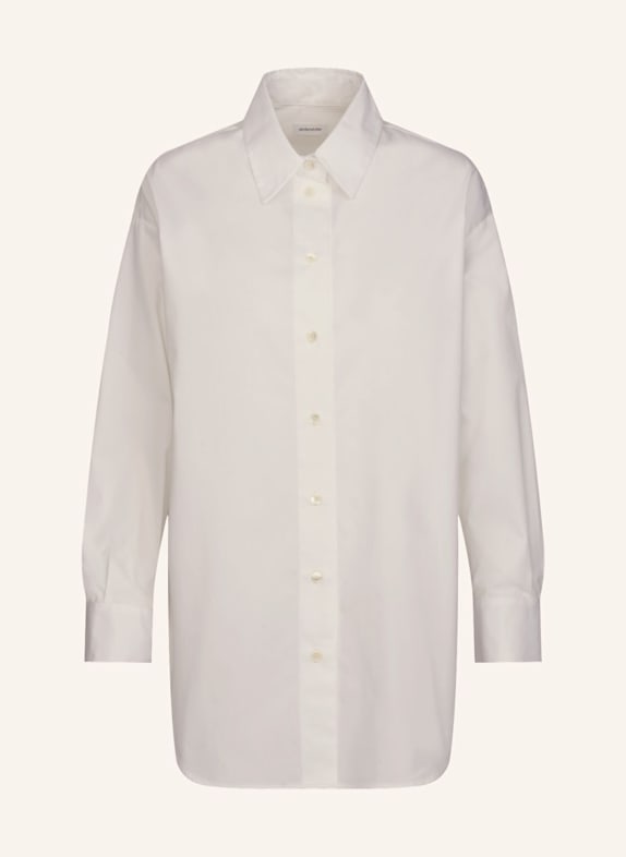 seidensticker Longbluse, Hemdbluse WEISS