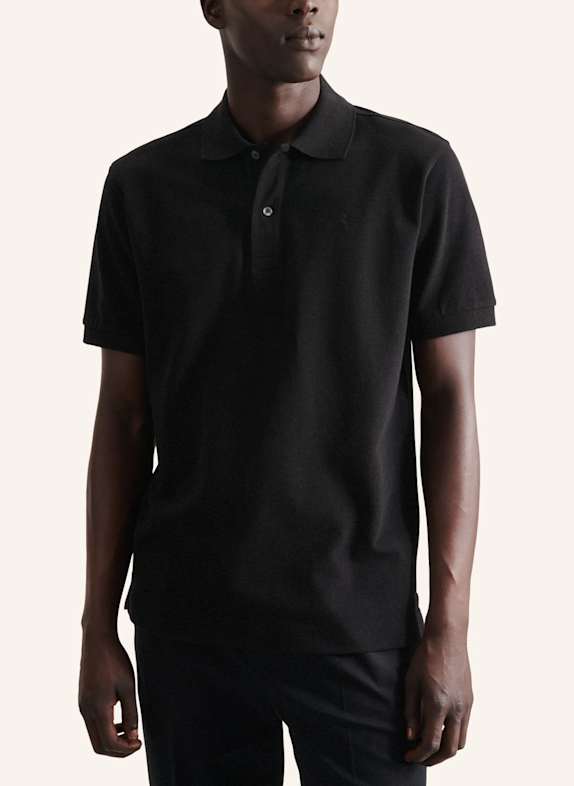 seidensticker Poloshirt, Regular Fit ZWART