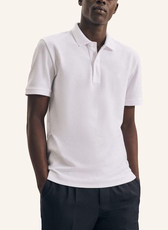 seidensticker Poloshirt, Polo Slim Fit WIT
