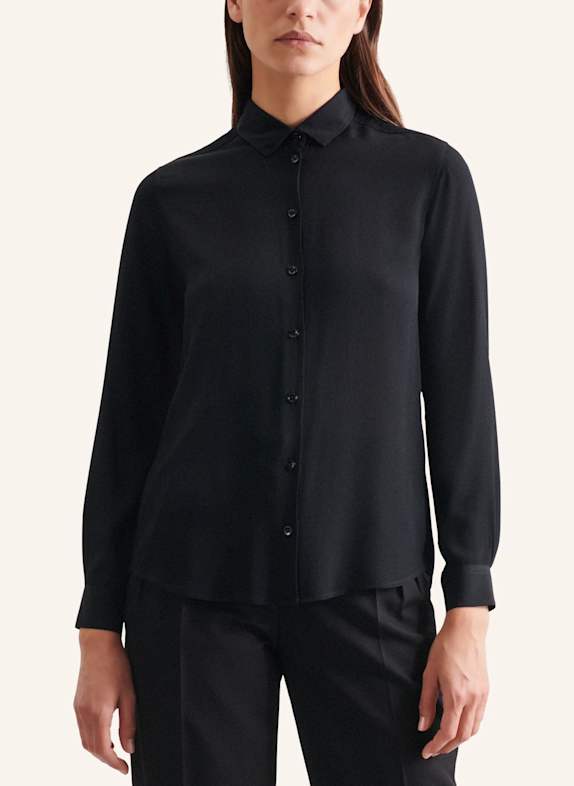 seidensticker overhemdblouse ZWART