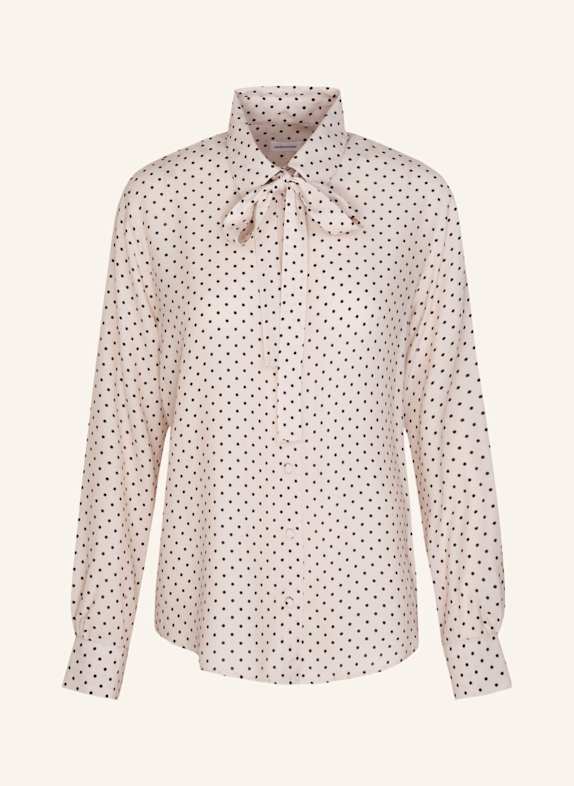 seidensticker Blouse met uitlopende mouwen, blouse met strik BEIGE