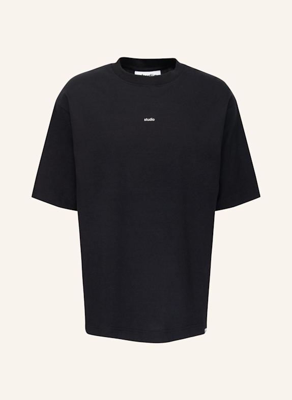 studio seidensticker T-Shirt Oversized SCHWARZ