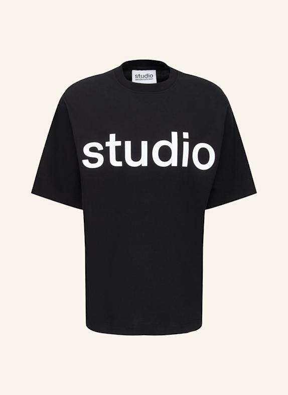 studio seidensticker T-Shirt Oversized SCHWARZ