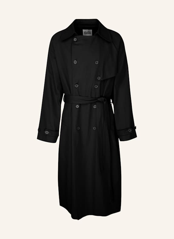 studio seidensticker Trench Coat Oversized SCHWARZ