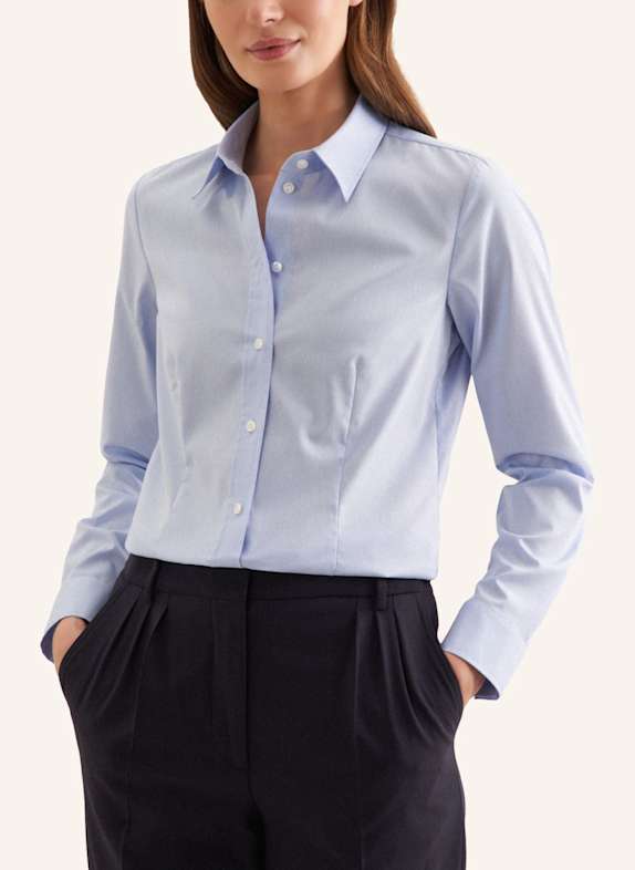 seidensticker overhemdblouse LICHTBLAUW