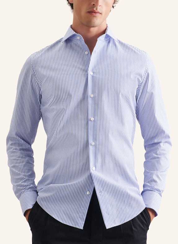 seidensticker Zakelijk overhemd, slim fit BLAUW