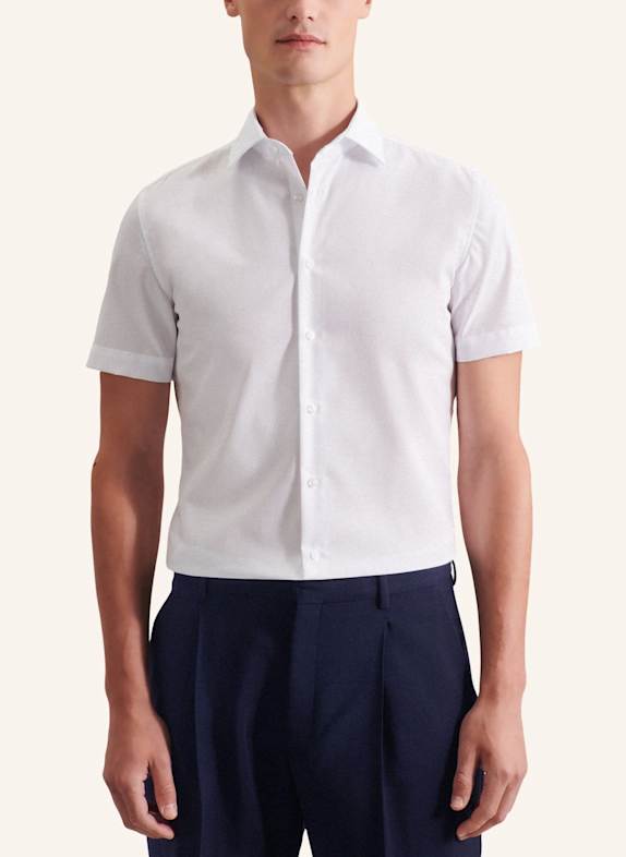 seidensticker , Slim Fit-overhemd WIT