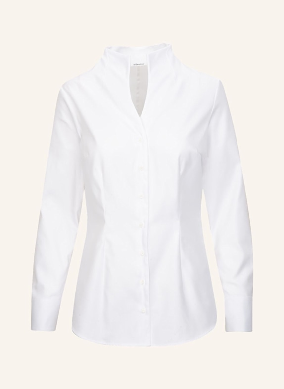 seidensticker Kelchkragenbluse WEISS