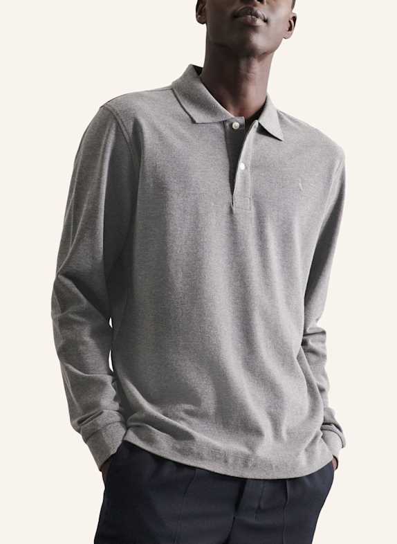 seidensticker Polo, slim fit poloshirt GRIJS