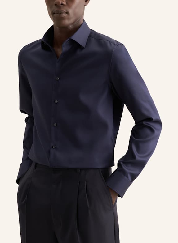 seidensticker Zakelijk overhemd met X-slim fit DONKERBLAUW