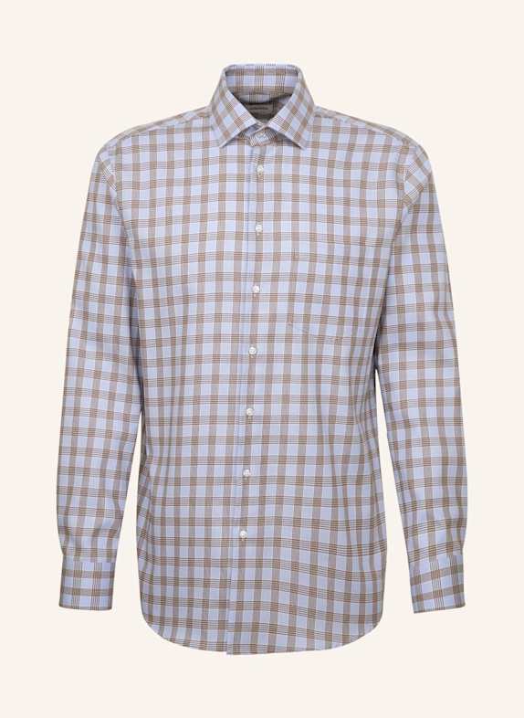seidensticker Business Hemd Regular Fit BRAUN
