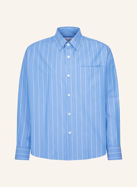 studio seidensticker Casual Hemd Oversized BLAU