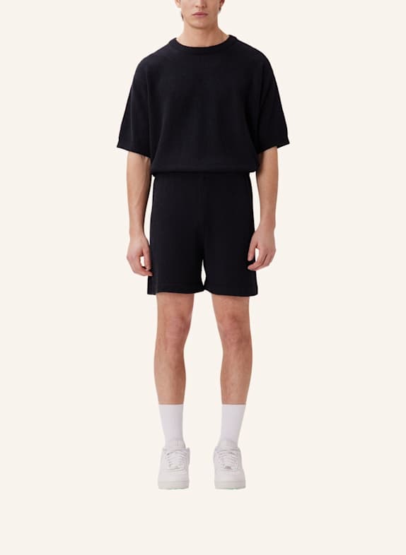 studio seidensticker Shorts met normale pasvorm DONKERBLAUW