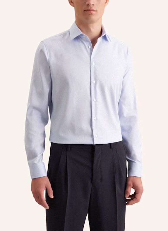 seidensticker Business Hemd Shaped Fit HELLBLAU