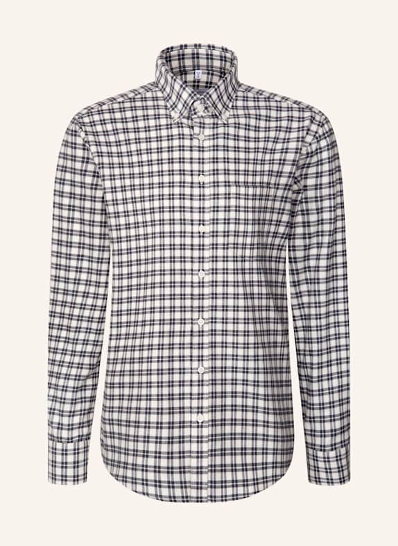 seidensticker Flanellhemd Regular Fit GRAU