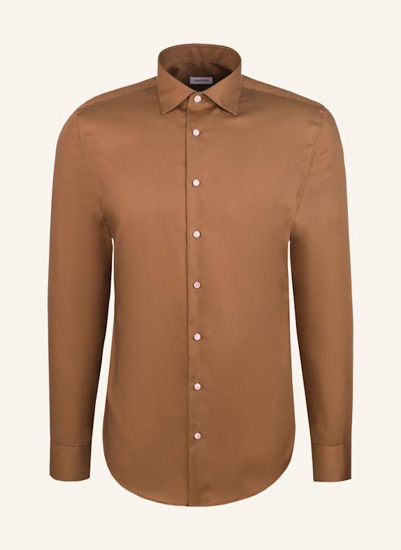 seidensticker Business Hemd Slim Fit BRAUN