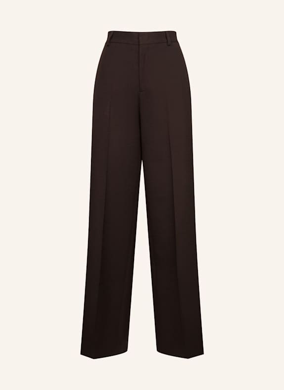 seidensticker Hose, Stoffhose BRAUN