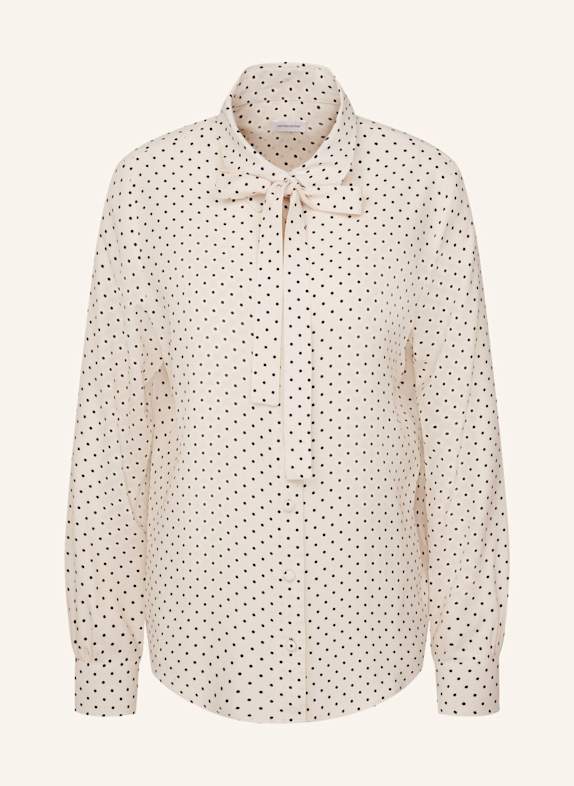 seidensticker Ausgestellte Bluse, Schluppenbluse WEISS