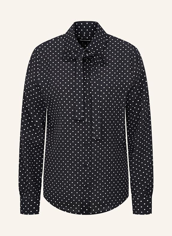 seidensticker Ausgestellte Bluse, Schluppenbluse SCHWARZ