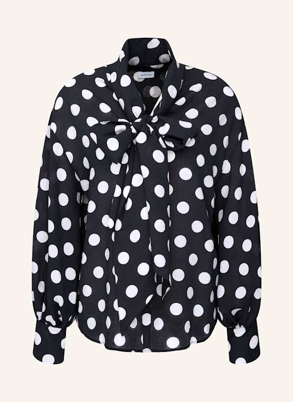 seidensticker Rüschenbluse SCHWARZ