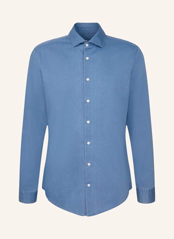 seidensticker Denimhemd, Casual Hemd Slim Fit BLAU